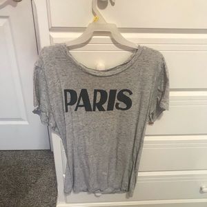 Grey Paris tee